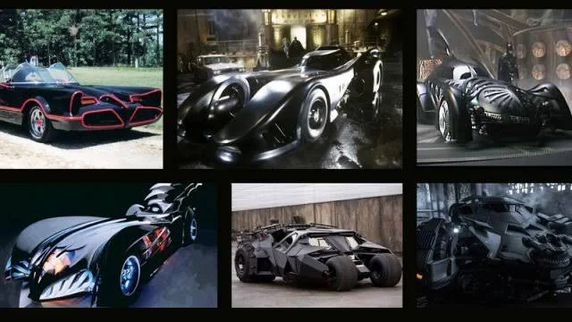 Batmans Cars 